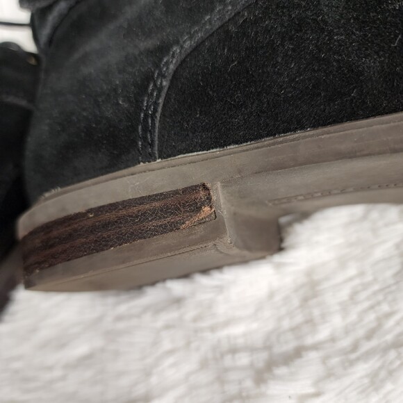 Tommy Hilfiger Julea Suede Oxford Ankle Bootie Women's Size 8.5 - Picture 7 of 11